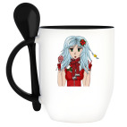 Кружка с ложкой