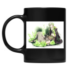 Кружка цветная UV-DTF