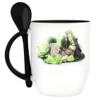 Кружка с ложкой