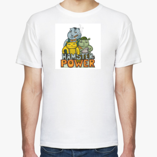 Футболка с принтом Hamsters