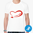 Мужская спортивная футболка