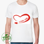 Мужская футболка органик