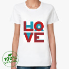 Женская футболка органик