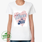 Женская футболка органик