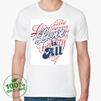 Мужская футболка органик