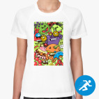 Женская спортивная футболка