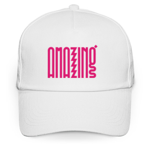 Кепка бейсболка с принтом Amazing