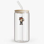 Банка с бамбуковой крышкой