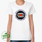 Женская футболка органик