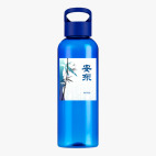 Прозрачная спортивная бутылка