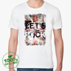 Мужская футболка органик