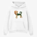 Толстовка худи оверсайз