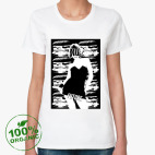 Женская футболка органик
