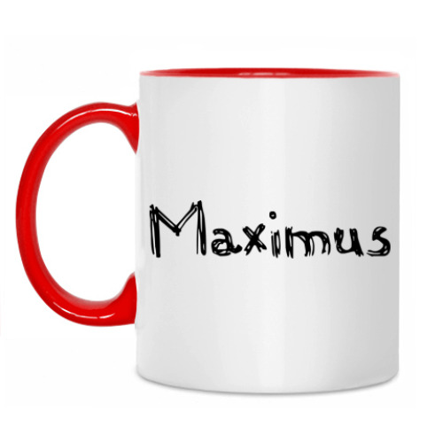 Кружка с принтом Принт Maximus