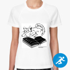 Женская спортивная футболка