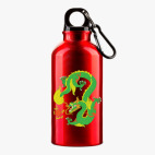 Металлическая бутылка 400 мл UV-DTF