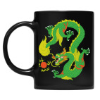 Кружка цветная UV-DTF