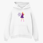 Толстовка худи оверсайз