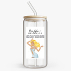 Банка с бамбуковой крышкой