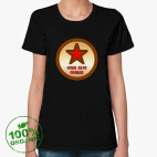 Женская футболка органик