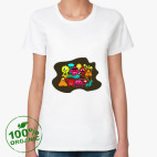 Женская футболка органик