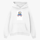 Толстовка худи оверсайз