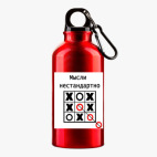 Металлическая бутылка 400 мл UV-DTF