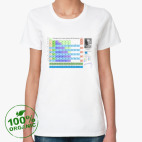 Женская футболка органик