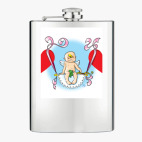 Фляжка стальная