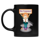 Кружка цветная UV-DTF