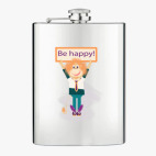 Фляжка стальная