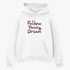 Толстовка худи оверсайз