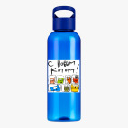 Прозрачная спортивная бутылка