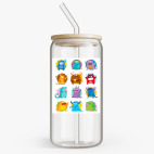 Банка с бамбуковой крышкой