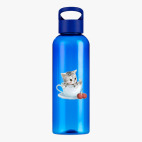 Прозрачная спортивная бутылка