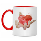 Сердце в руке, heart in hand