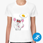 Женская спортивная футболка