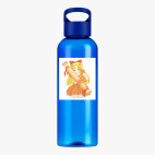 Прозрачная спортивная бутылка