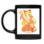 Кружка цветная UV-DTF