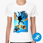 Женская спортивная футболка