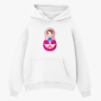 Толстовка худи оверсайз