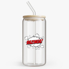 Банка с бамбуковой крышкой