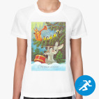 Женская спортивная футболка