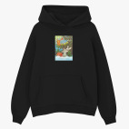 Толстовка худи оверсайз