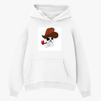 Толстовка худи оверсайз