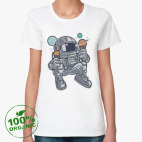 Женская футболка органик