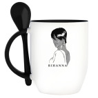 Кружка с ложкой