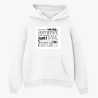 Толстовка худи оверсайз