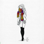 Ее любимый шарф