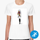 Женская спортивная футболка